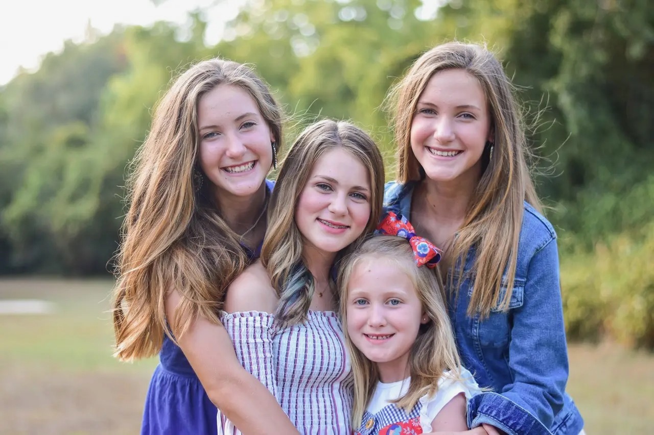 Katie's four daughters